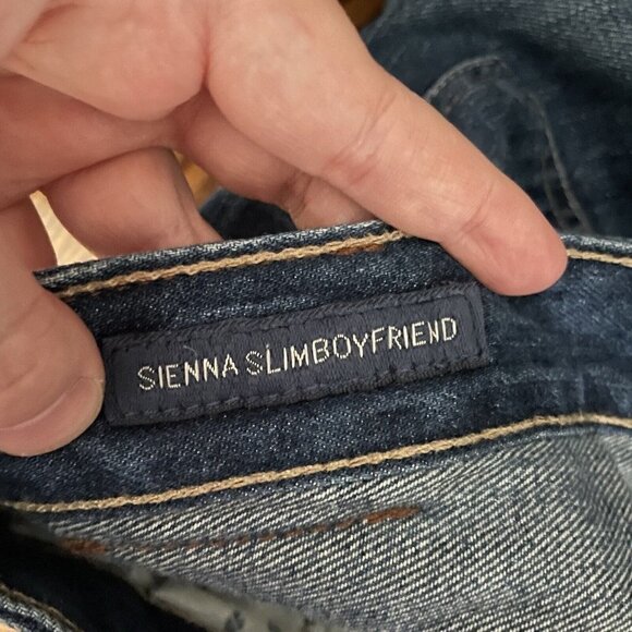 Lucky Brand Women 0/25 Distressed Button Fly Mid-Rise Sienna Slim Boyfriend Jean - Picture 11 of 13